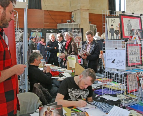 Stand LGBT BD Dédicaces au SoBD 2015