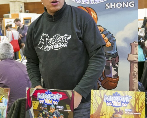 Le dessinateur Shong Yong au SoBD 2015