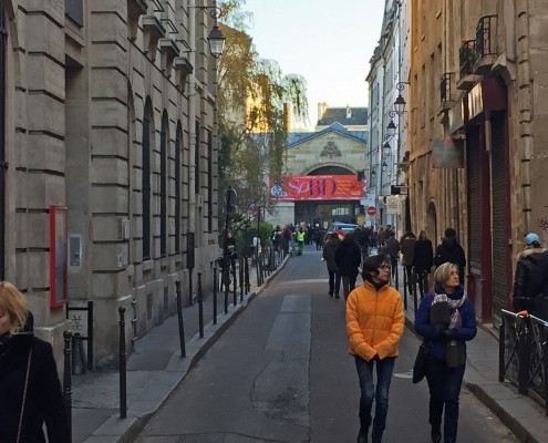 Le SoBD 2016 vu de la rue des Blancs Manteaux