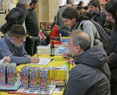 SoBD 2016, Gilbert Shelton en signature