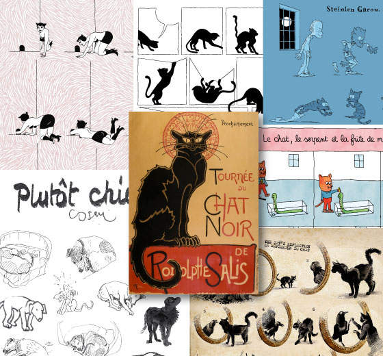 Exposition Chats en hommage à Steinlen