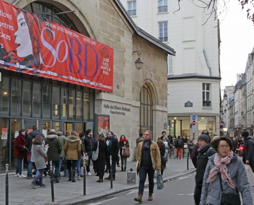 SoBD 2017 - Façade de la Halle des Blancs Manteaux