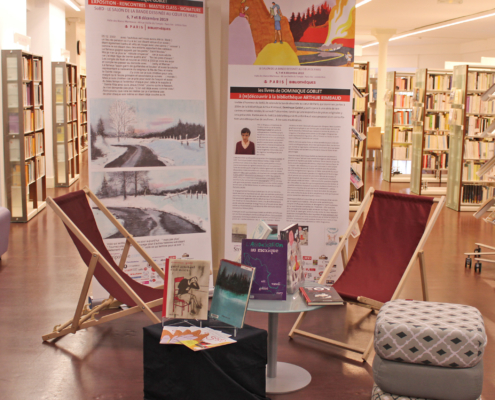 Le Corner Dominique Goblet àla Bibliothèque Arthur Rimbaud