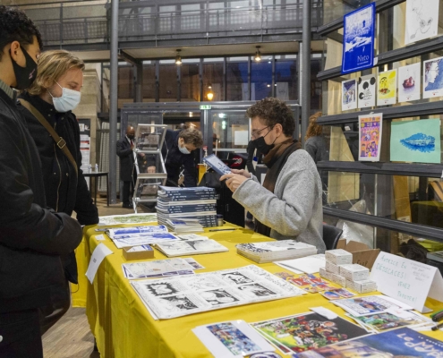 SoBD 2021 - Alex Adamiak. 1er Prix du Concours National de la jeune BD de 2021 - Photo Susy Lagrange