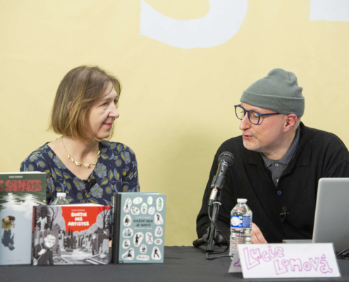 Table ronde Tchéquie - Lucie Lomová & Florian Rubis