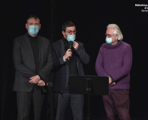 Soirée à la BPI - Remise du prix SoBD - Renaud Chavanne - Nathanaël Travier - Yves Frémion