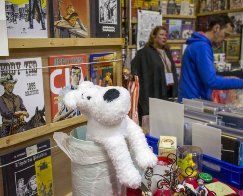 Stand des éditions Hibou