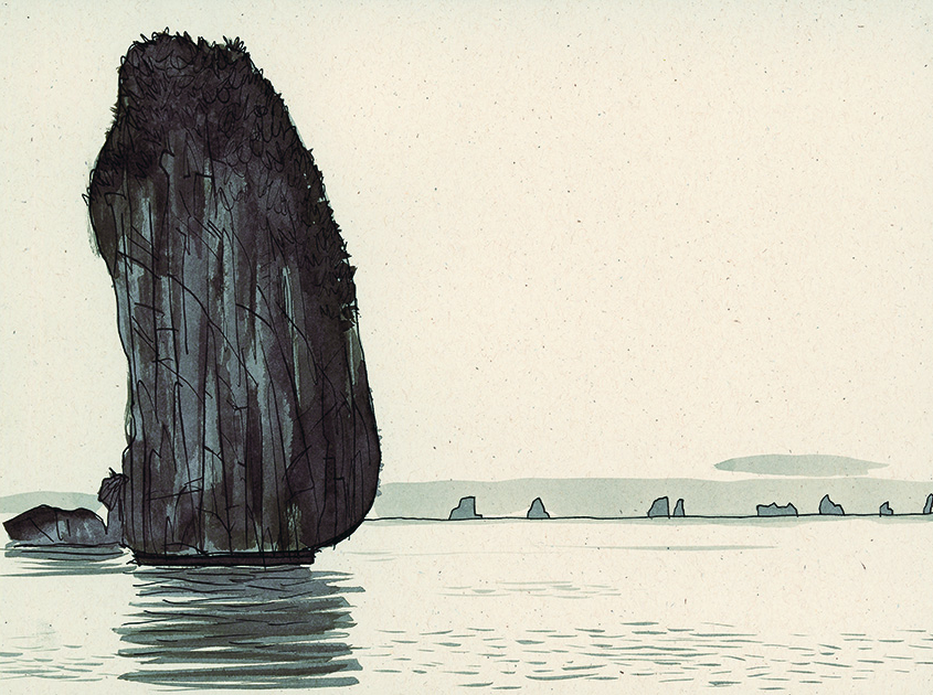 Loustal, carnets de voyages. Vietnam.