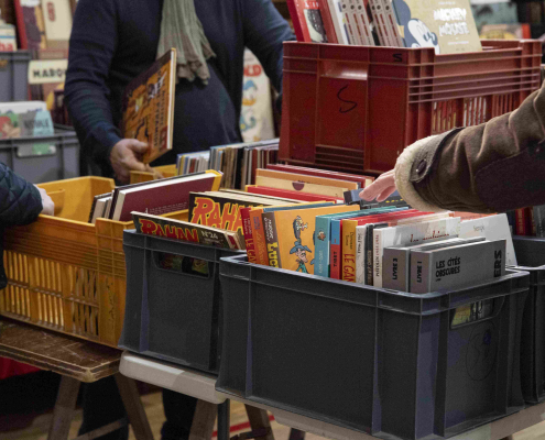 Stand de La bande des cinés au SoBD