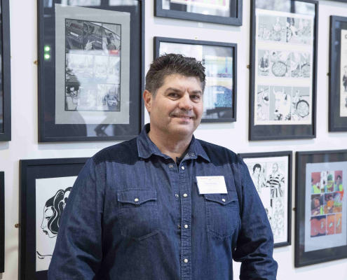 Portrait du chercheur Manuel Barrero, membre et co-directeur de l'association Tebeosfera