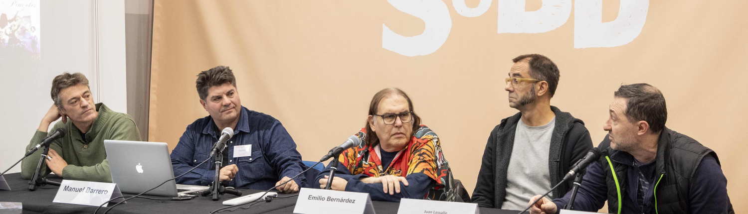 Table ronde des éditeurs espagnols invités au SoBD 2023