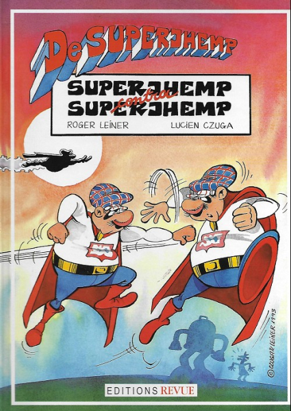 Couverture de l'album Superjhemp contra Superjhemp, éd. Revue