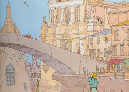 Affiche de Moebius Venise