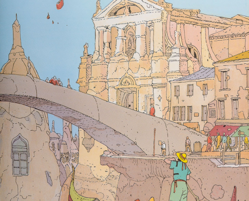 Affiche de Moebius Venise