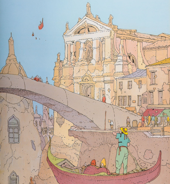 Affiche de Moebius Venise