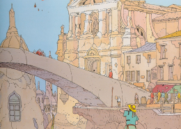 Affiche de Moebius Venise