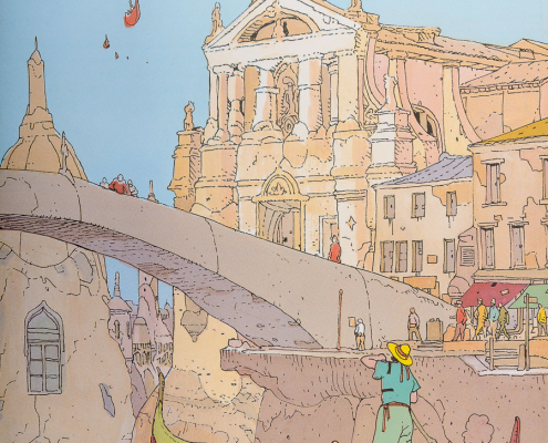 Affiche de Moebius Venise