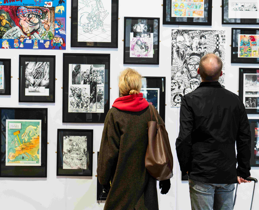 Exposition sur la BD Luxembourgeoise